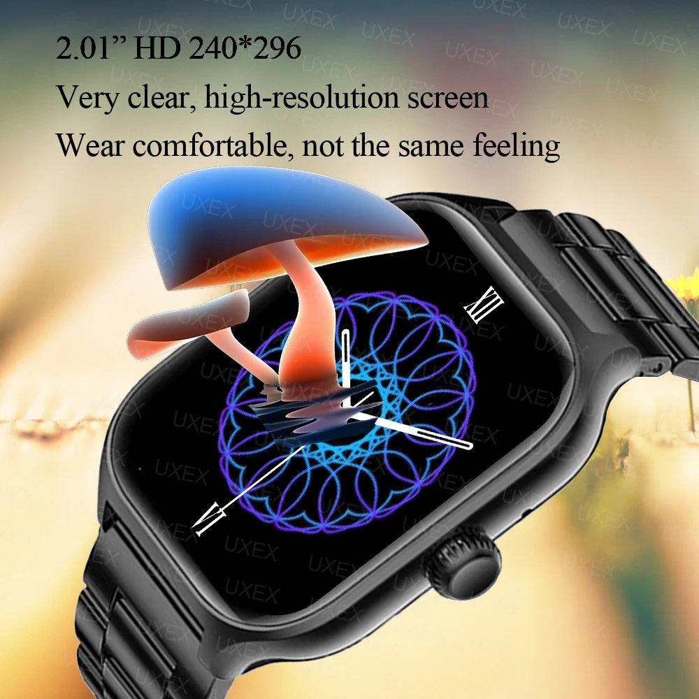 Smart Watch Plus Men Women Plus Full Touch Screen Sports Fitness Watch Bluetooth Call Android Phone Digital Multidial Smartwatch