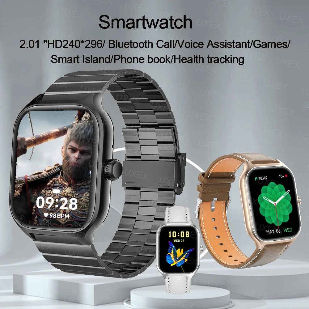 Smart Watch Plus Men Women Plus Full Touch Screen Sports Fitness Watch Bluetooth Call Android Phone Digital Multidial Smartwatch